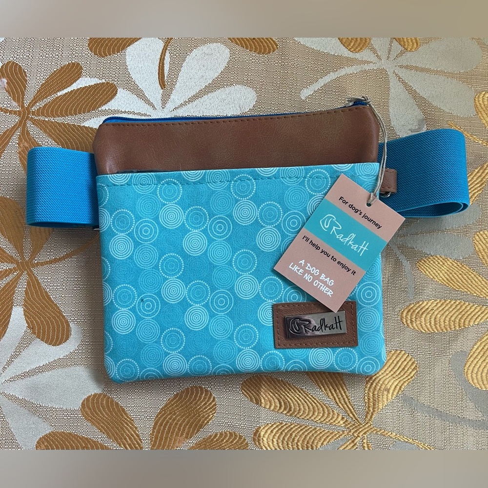 Radkatt Blue and Brown dog treat Fanny pack